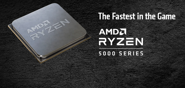 AMD Ryzen™ desktop procesori 5000 serije su utemeljeni na novoj „Zen 3“ arhitekturi i pružaju vodeće performanse igračima i kreatorima sadržaja