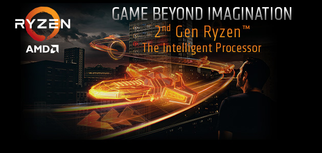 Otkrijte 2. generaciju AMD Ryzen procesora i osetite još bolje performanse. Gejmeri