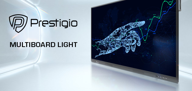 Prestigio Multiboard Light serija predstavlja najnoviji dodatak portfoliju interaktivnih ekrana. Zahvaljujući novim Multiboard uređajima
