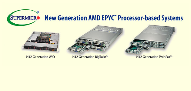 Novi serveri Supermicro H12 A ​​+ postavljaju svetske rekorde i pružaju vrhunske performanse sa procesorima AMD EPYC ™ 7002 serije