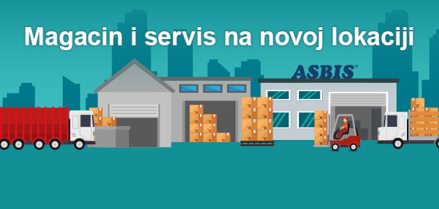 ASBIS magacin i servis će od ponedeljka