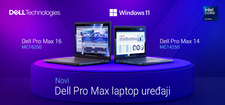 Dell Pro Max 14 i 16: Performanse i mobilnost bez kompromisa