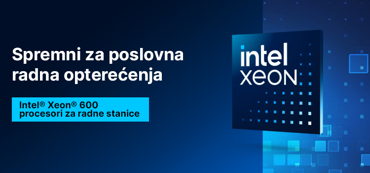 Intel predstavio novu seriju procesora za radne stanice Intel® Xeon® 600