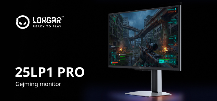 LORGAR predstavlja prvi gejming monitor za esport -25LP1 PRO