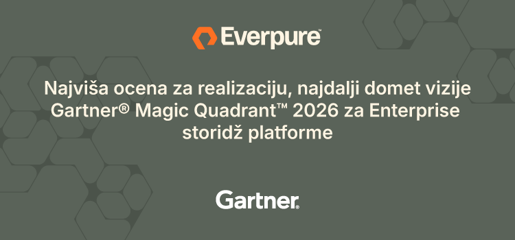 Everpure – najviša ocena za realizaciju i najdalji domet vizije u Gartner® Magic Quadrant™ 2026 za Enterprise Storage Platforms